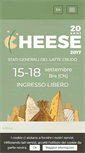 Mobile Screenshot of cheese.slowfood.it